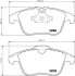 Комплект гальмівних накладок, дискове гальмо HELLA 8DB 355 013-621 (фото 2)