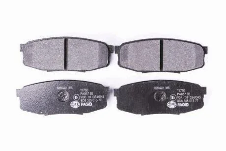 Гальмівні колодки зад. Toyota Land Cruiser 08- (advics) HELLA 8DB 355 013-771