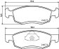 Комплект гальмівних накладок, дискове гальмо HELLA 8DB 355 013-951 (фото 2)