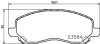 Комплект гальмівних накладок, дискове гальмо HELLA 8DB 355 014-131 (фото 2)