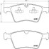 Комплект гальмівних накладок, дискове гальмо HELLA 8DB 355 014-191 (фото 2)