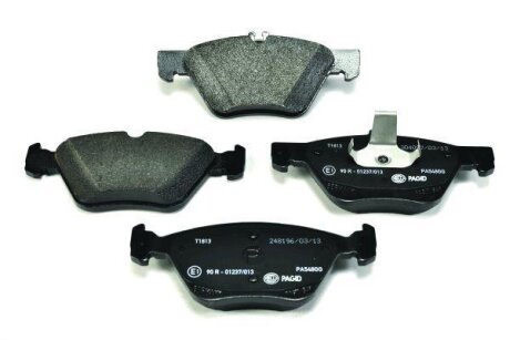 Комплект гальмівних накладок, дискове гальмо HELLA 8DB 355 014-291