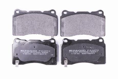TESLA гальмівні колодки передн.Tesla S 12-,Cadillac,Ford (с-ма Brembo) HELLA 8DB 355 014-451