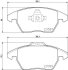 Комплект гальмівних накладок, дискове гальмо HELLA 8DB 355 014-511 (фото 2)