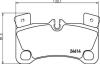 Гальмівні колодки дискові зад. Audi Q7/Porsche Cayenne/VW Touareg 3.0Tdi-6.0W12 08.04- HELLA 8DB 355 014-631 (фото 2)