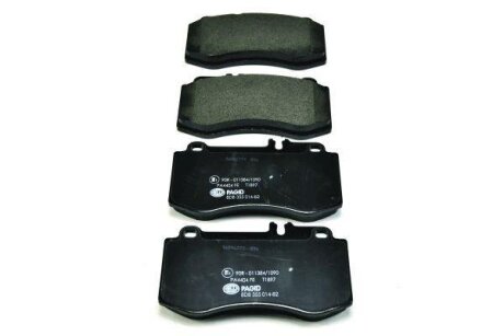 Колодки гальмівні дискові комплект, передн. HELLA 8DB 355 014-821