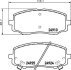 Комплект гальмівних накладок, дискове гальмо HELLA 8DB 355 014-901 (фото 2)