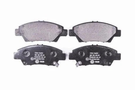 Комплект гальмівних накладок, дискове гальмо HELLA 8DB 355 015-001