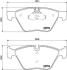 Гальмівні колодки пер.BMW 3(E90)/1(E81) 04-13 (ATE) (154,8x63,6x20) HELLA 8DB 355 015-031 (фото 2)