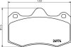 Комплект гальмівних накладок, дискове гальмо HELLA 8DB 355 015-111 (фото 2)