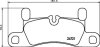 Комплект гальмівних накладок, дискове гальмо HELLA 8DB 355 015-121 (фото 2)