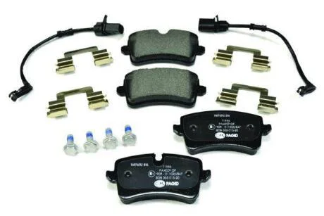 Колодки гальмівні дискові комплект, задн. HELLA 8DB 355 015-201