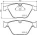 Гальмівнi колодки дисковi перед. BMW 5(E60) 03-/7 (E65/E66) 3.0-6.0 02- HELLA 8DB 355 015-391 (фото 2)