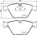 Гальмівнi колодки дисковi перед. BMW 5(E60) 03-/7 (E65/E66) 3.0-6.0 02- HELLA 8DB 355 015-391 (фото 2)