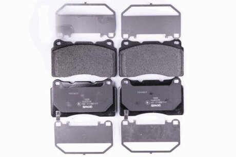 Комплект гальмівних накладок, дискове гальмо HELLA 8DB 355 015-481
