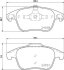 Комплект гальмівних накладок, дискове гальмо HELLA 8DB 355 015-561 (фото 1)
