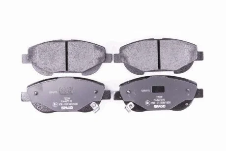 Комплект гальмівних накладок, дискове гальмо HELLA 8DB 355 015-691