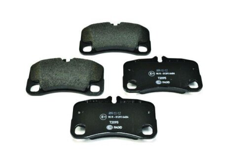 Комплект гальмівних накладок, дискове гальмо HELLA 8DB 355 016-051