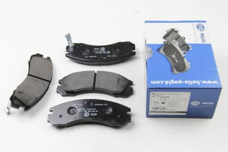 Гальмівні колодки пер. Outlander 12-/Peugeot 4007 07- HELLA 8DB 355 016-531