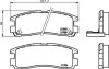Комплект гальмівних накладок, дискове гальмо HELLA 8DB 355 016-591 (фото 2)