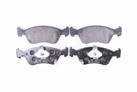 Комплект гальмівних накладок, дискове гальмо HELLA 8DB 355 016-981