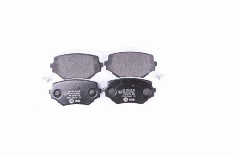 Комплект гальмівних накладок, дискове гальмо HELLA 8DB 355 017-181