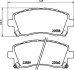 Комплект гальмівних накладок, дискове гальмо HELLA 8DB 355 017-291 (фото 2)