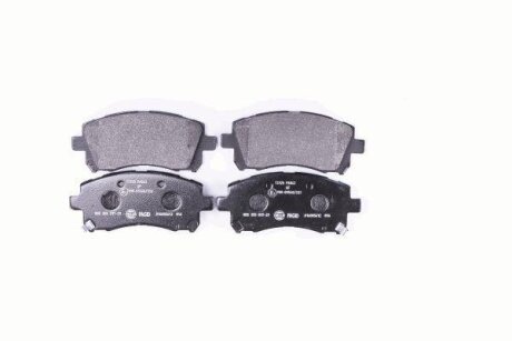 Комплект гальмівних накладок, дискове гальмо HELLA 8DB 355 017-291