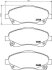 К-кт перед. гальм. колодок Toyota Avensis 03- / Corolla Verso HELLA 8DB 355 017-321 (фото 2)