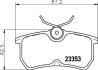 Комплект гальмівних накладок, дискове гальмо HELLA 8DB 355 018-411 (фото 1)