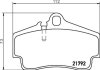 Комплект гальмівних накладок, дискове гальмо HELLA 8DB 355 018-481 (фото 2)