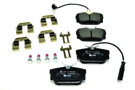 Комплект гальмівних накладок, дискове гальмо HELLA 8DB 355 018-571