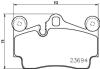 Гальмівні колодки зад. Audi Q7/Touareg/Cayenne HELLA 8DB 355 018-711 (фото 2)