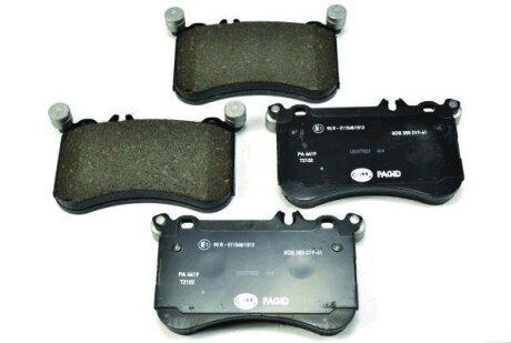 Комплект гальмівних накладок, дискове гальмо HELLA 8DB 355 019-611