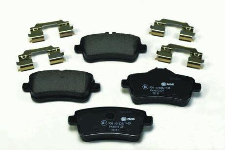 Гальмівні колодки зад. W166/X166 11- (TRW) HELLA 8DB 355 019-741