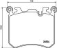 Комплект гальмівних накладок, дискове гальмо HELLA 8DB 355 020-431 (фото 1)