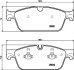 Комплект гальмівних накладок, дискове гальмо HELLA 8DB 355 020-841 (фото 2)