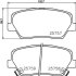Комплект гальмівних накладок, дискове гальмо HELLA 8DB 355 020-871 (фото 1)