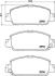 Гальмівнi колодки дисковi Honda Accord 2.4-3.5 15- HELLA 8DB 355 021-471 (фото 2)