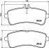 Комплект гальмівних накладок, дискове гальмо HELLA 8DB 355 021-521 (фото 1)