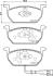 VW гальмівні колодки передн.Audi A3 13-,Seat Leon,Skoda Octavia III,Golf VII 12- HELLA 8DB 355 021-951 (фото 1)