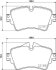 Комплект гальмівних накладок, дискове гальмо HELLA 8DB 355 023-091 (фото 1)