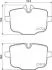 Колодки гальмівні дискові комплект, задн. HELLA 8DB 355 024-921 (фото 1)