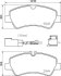 Комплект гальмівних накладок, дискове гальмо HELLA 8DB 355 025-161 (фото 1)