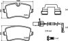 Колодки тормозные HELLA 8DB 355 025-311 (фото 1)