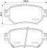 Комплект гальмівних накладок, дискове гальмо HELLA 8DB 355 025-561 (фото 1)