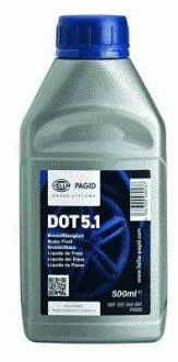 Гальмівна рідина DOT5.1 0.5L PAGID HELLA 8DF 355 360-081