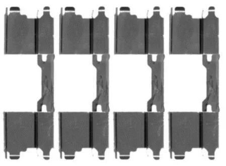 Ремкомплект торм. колодок MB SPRINTER 06- HELLA 8DZ 355 203-501