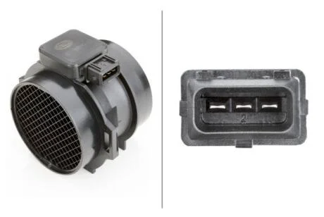 Витратомір повітря (3 конт.) BMW 3(E46)/5(E39) 2.0-2.8 95-07 HELLA 8ET 009 142-021