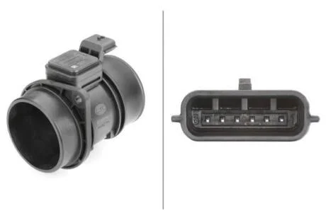 Витратомір повітря Trafic 2.0dCi/2.5 dCi(G9U630)/Kangoo 1.5 dCi 08> HELLA 8ET 009 142-131